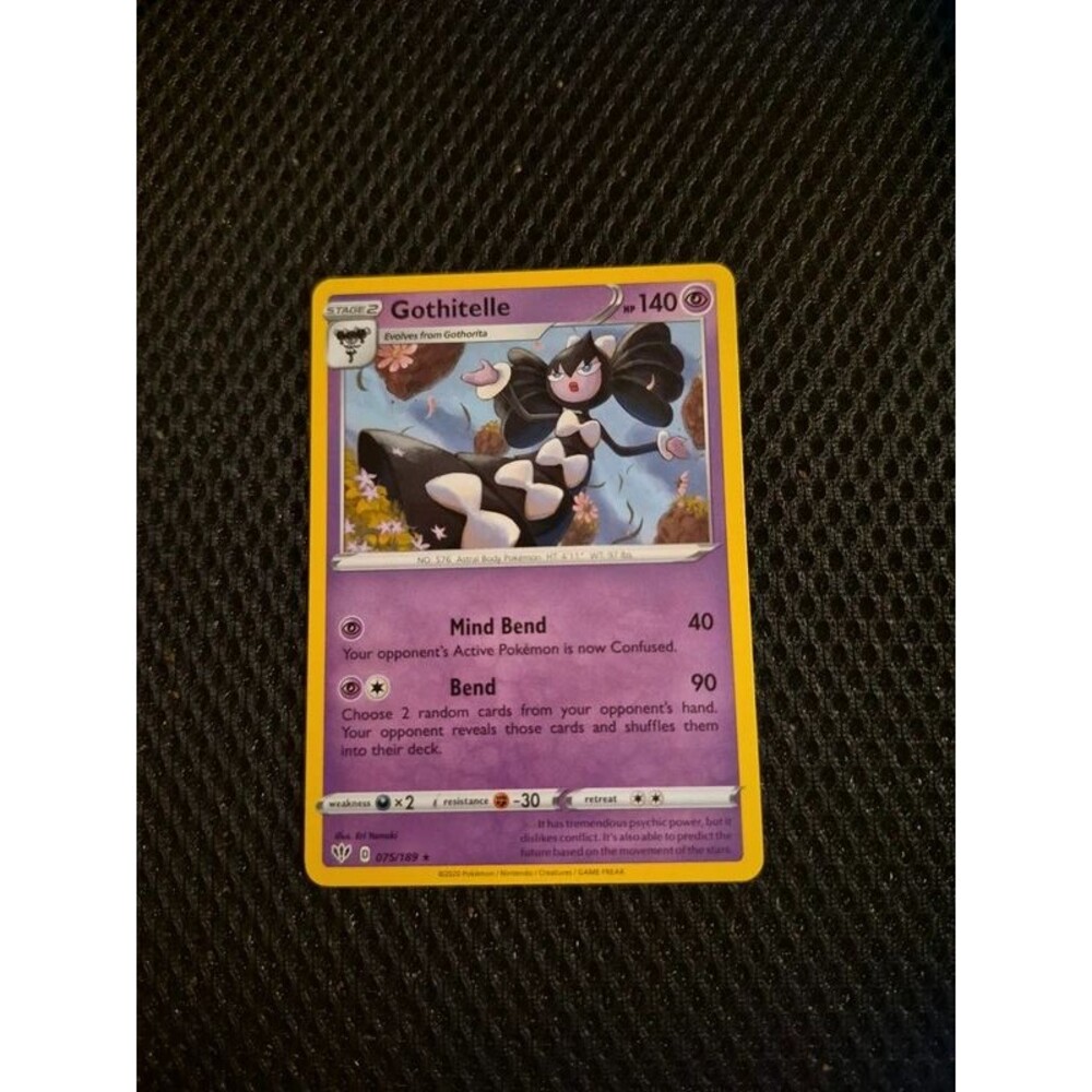 Gothitelle 075/189 Pokemon Card (2020)